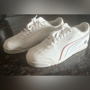 Puma BMW Motorsport x Roma 'Tricolor Stripes' | White | Men's Size 6✨